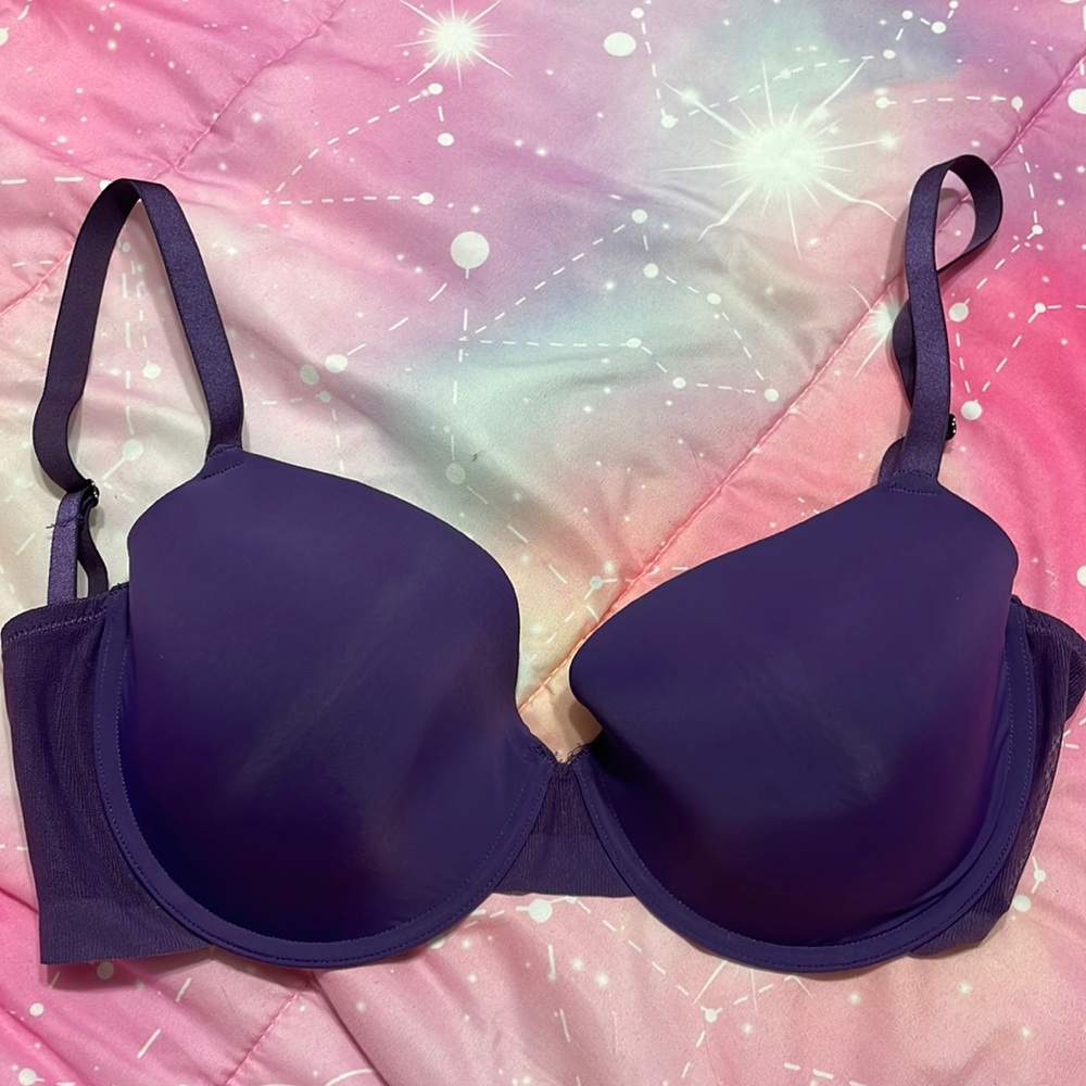Deep Violet Purple Bra